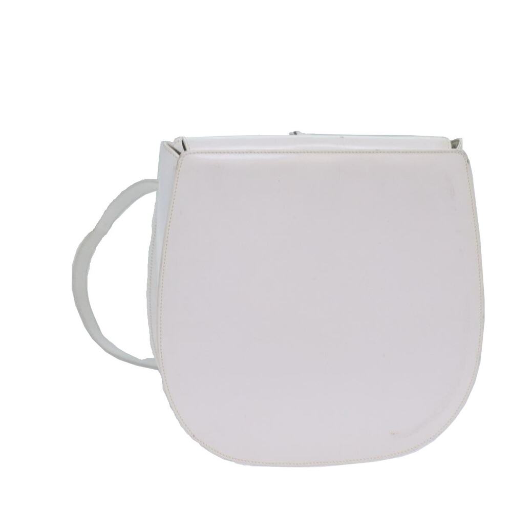 GUCCI Body Bag Leather White